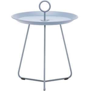 Světle modrý kovový odkládací stolek HOUE Eyelet 45 cm