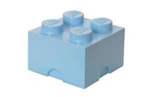 Světle modrý úložný box LEGO® Smart 25 x 25 cm
