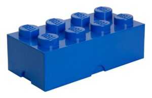 Tmavě modrý úložný box LEGO® Smart 25 x 50 cm