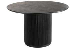Černý mangový jídelní stůl J-line Vincenzo 120 cm