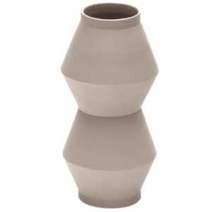 Béžová keramická váza Kave Home Peratallada 30 cm