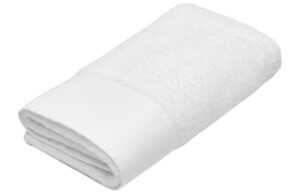 Bílý bavlněný ručník Kave Home Takeshi 50 x 90 cm