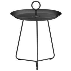 Černý kovový odkládací stolek HOUE Eyelet 45 cm