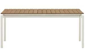 Rozkládací zahradní jídelní stůl z polywoodu Kave Home Canyelles 180/240 x 100 cm