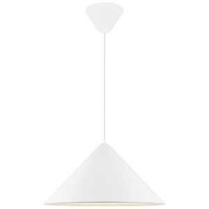 Nordlux Bílé kovové závěsné světlo Nono 49 cm