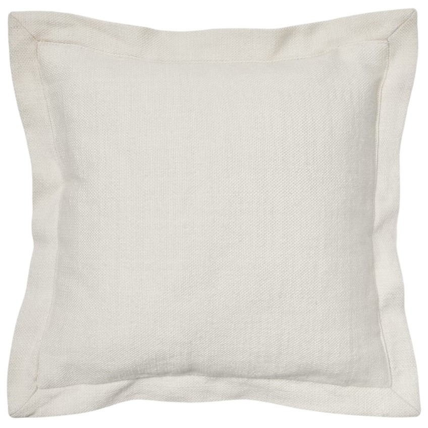 Bílý povlak na polštář Kave Home Tenassa 45 x 45 cm