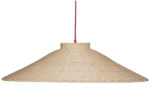 Ratanové závěsné světlo Hübsch Chand 80 cm
