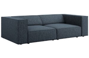 Královsky modrá čalouněná třímístná pohovka Cosmopolitan Design Arendal 204 cm