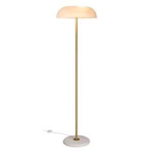 Nordlux Bílá stojací lampa Glossy 143 cm