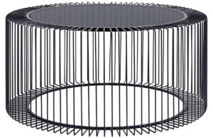 Bizzotto Kovový konferenční stolek Kieram 80 cm