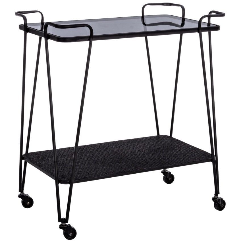 Bizzotto Kovový servírovací vozík Zahira 60 x 38 cm