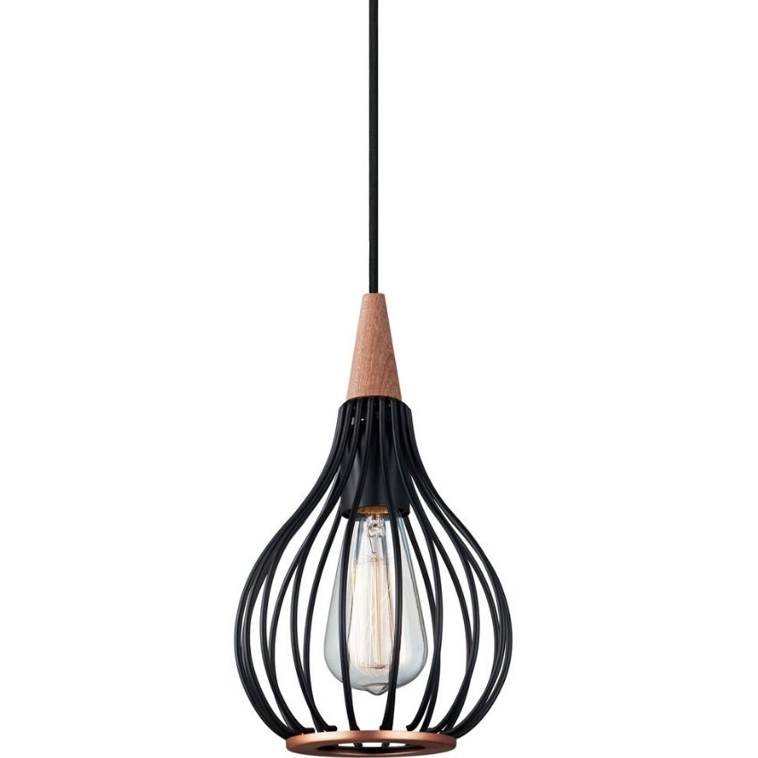 Halo Design Kovové závěsné světlo Drops 17 cm