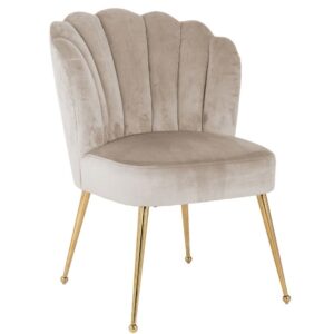 Richmond Sametová jídelní židle Pippa