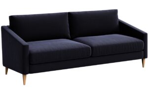 Ame Yens Sametová pohovka Karoto 200 cm