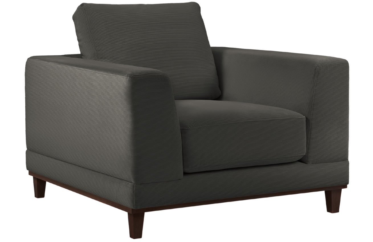 Windsor & Co Manšestrové křeslo Leon