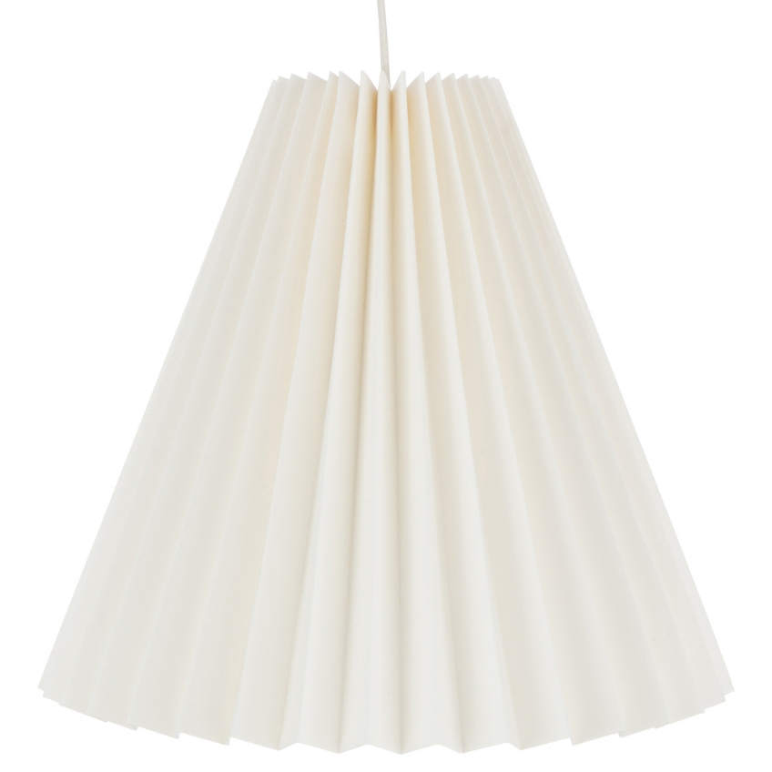 Bílé papírové stínidlo J-line Dine 36 cm