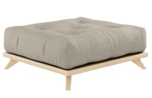 Karup Design Lněná podnožka Senza 100 x 90 cm