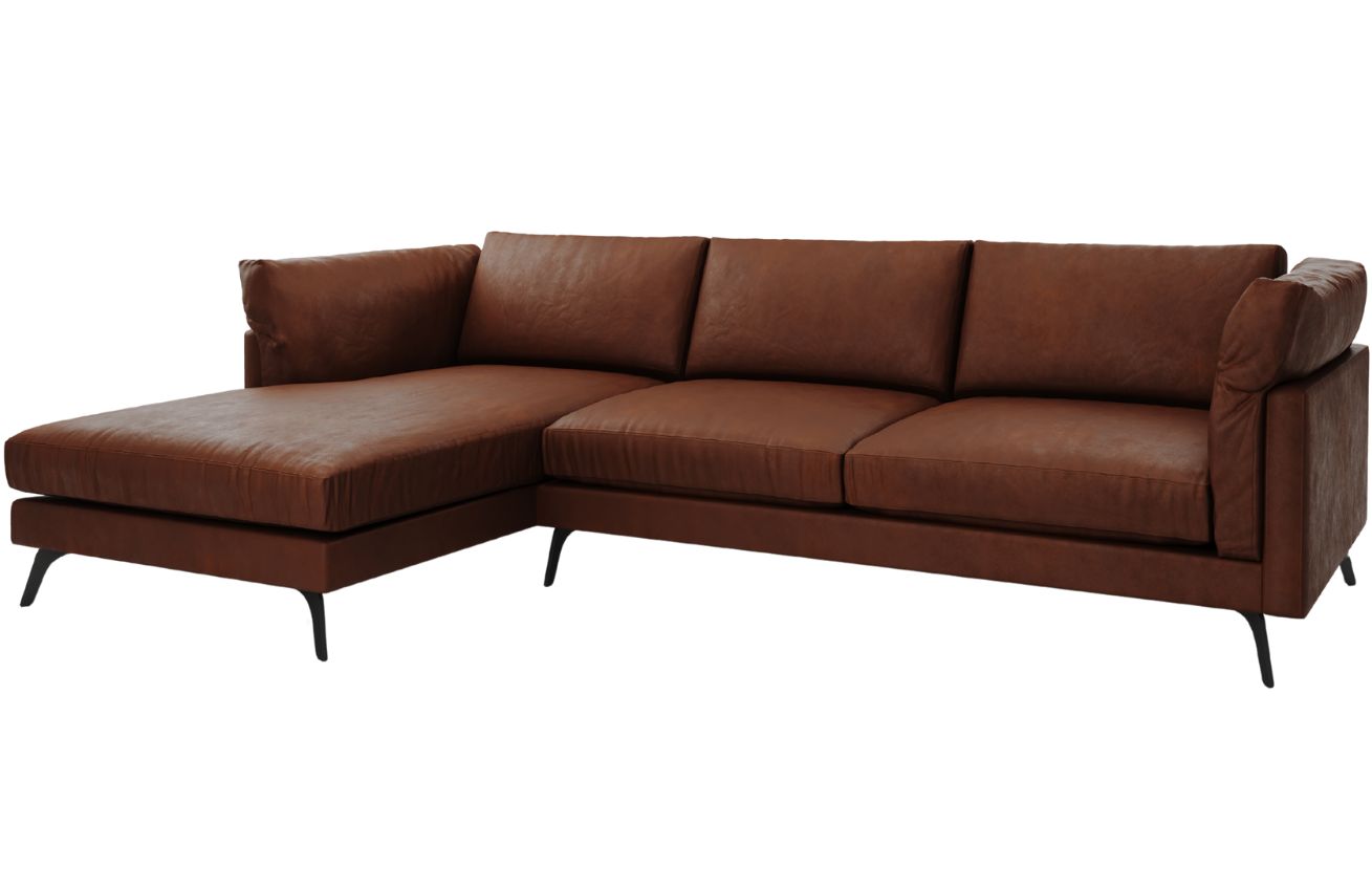 CXL by Christian Lacroix Kožená rohová pohovka Camille 322 cm