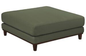 Windsor & Co Manšestrová podnožka Leon 108 x 108 cm