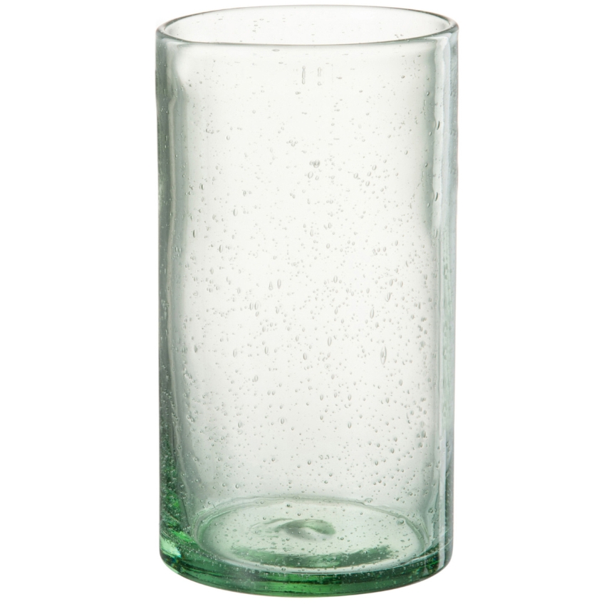 Zelená sklenice J-Line Lina 450 ml