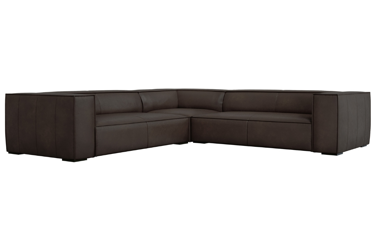 Windsor & Co Kožená rohová pohovka Madame 280 cm