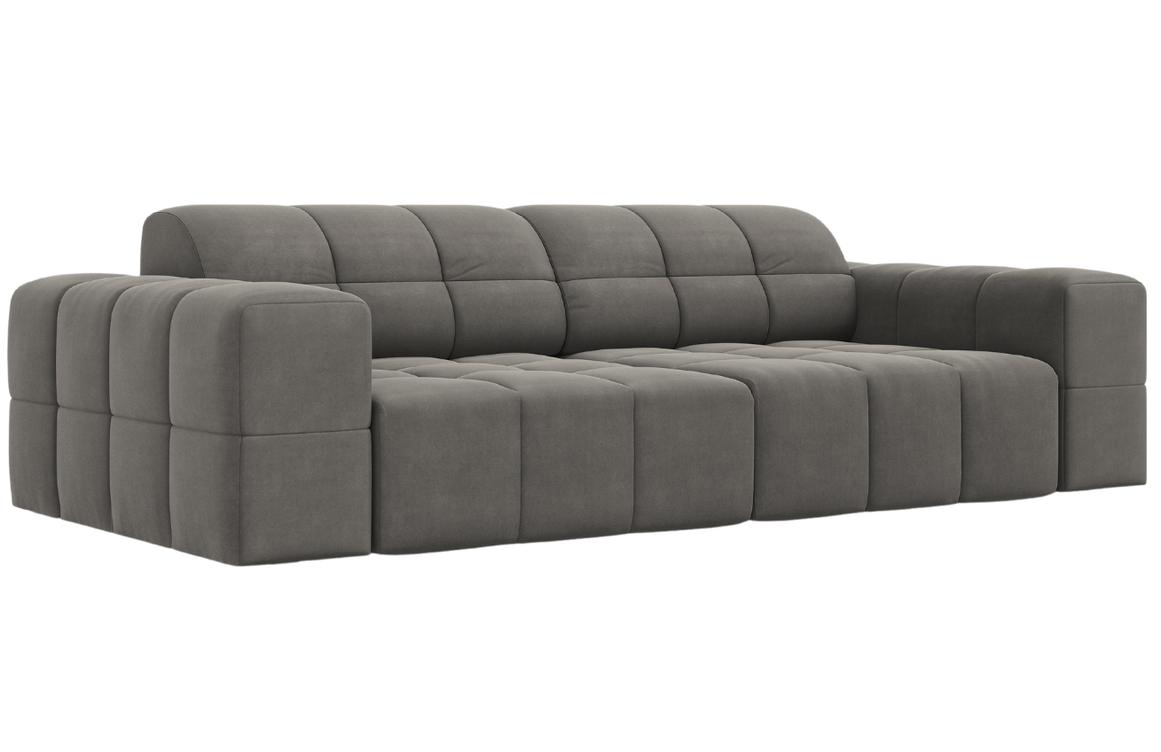 Cosmopolitan Design Sametová pohovka Chicago 204 cm