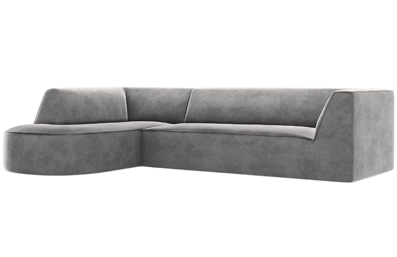 CXL by Christian Lacroix Sametová rohová pohovka Charles 273 cm