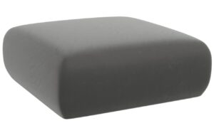 Windsor & Co Sametová podnožka Lola 100 x 100 cm