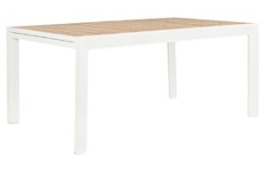 Bizzotto Hliníkový zahradní rozkládací stůl Belmar 160/240 x 100 cm