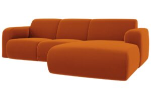 Windsor & Co Sametová rohová pohovka Lola 250 cm