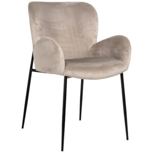 Richmond Sametová jídelní židle Amber