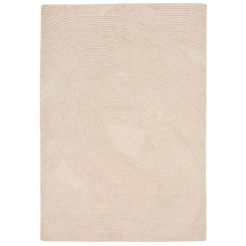 Béžový vlněný koberec Kave Home Domm 160 x 230 cm