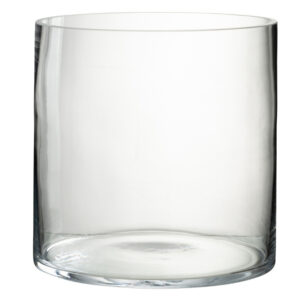 Skleněná váza J-line Mikko 25 cm