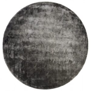 Fargotex Tmavě šedý kulatý koberec Aracelis 250 cm
