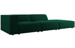 Cosmopolitan Design Sametová pohovka Arendal 262 cm