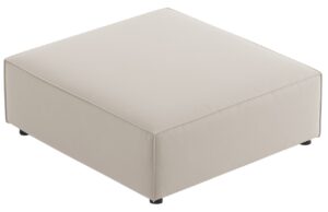 Cosmopolitan Design Sametová podnožka Arendal 102 x 80 cm