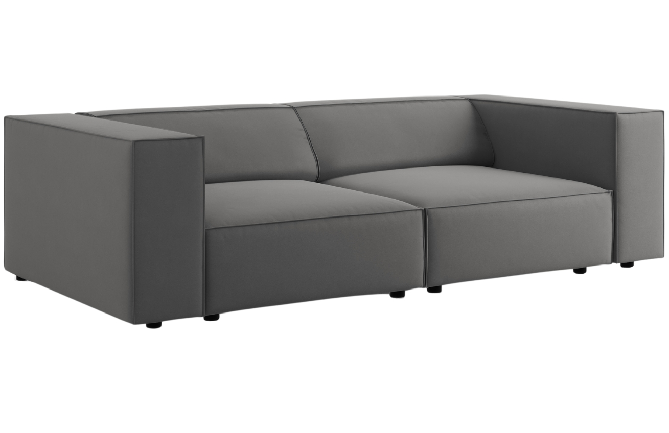 Cosmopolitan Design Sametová pohovka Arendal 204 cm