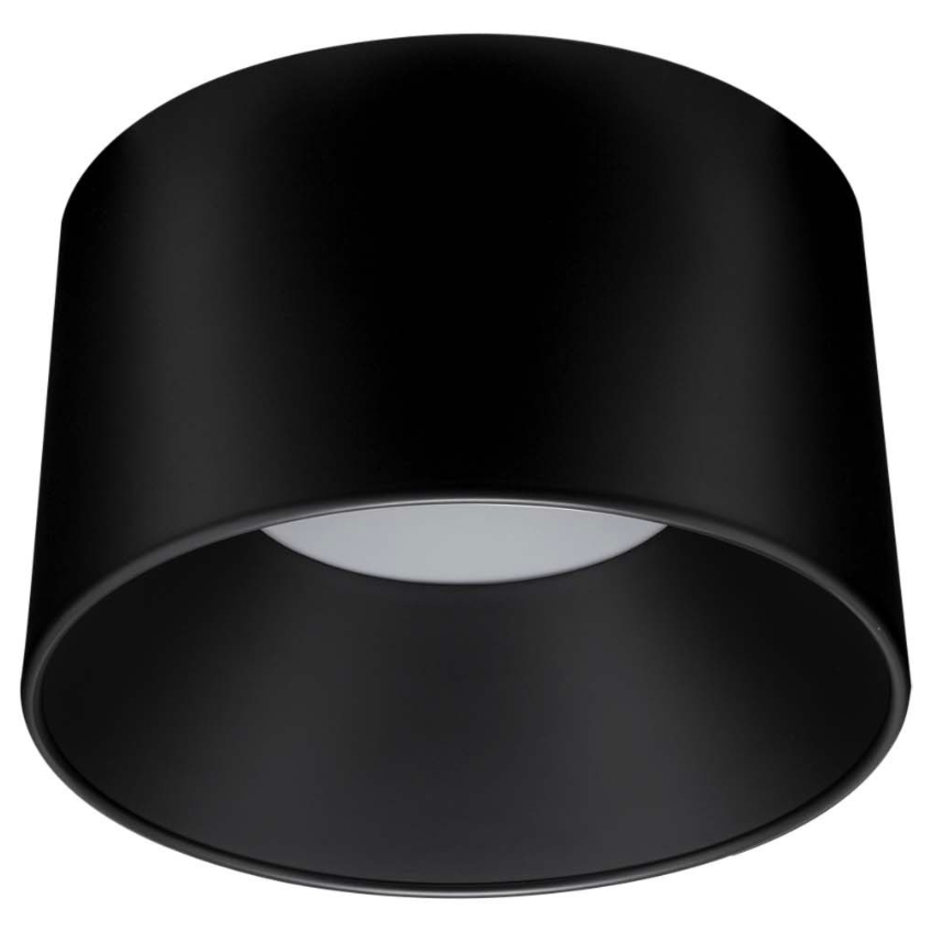 Černé kovové stropní LED světlo Nova Luce Atil 35 cm