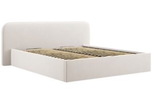 Micadoni Sametová postel Elizabeth 180 x 200 cm s úložným prostorem