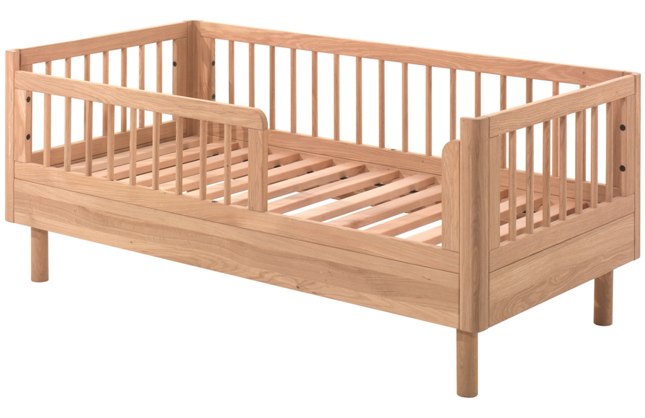 Vipack Dubová dětská postýlka Forrest 70 x 140 cm