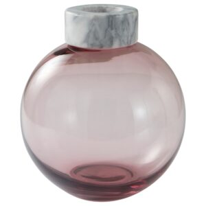 Jotex Skleněná váza HILLEBI 19 cm