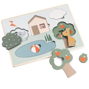 Done by Deer Dřevěné puzzle Deer friends