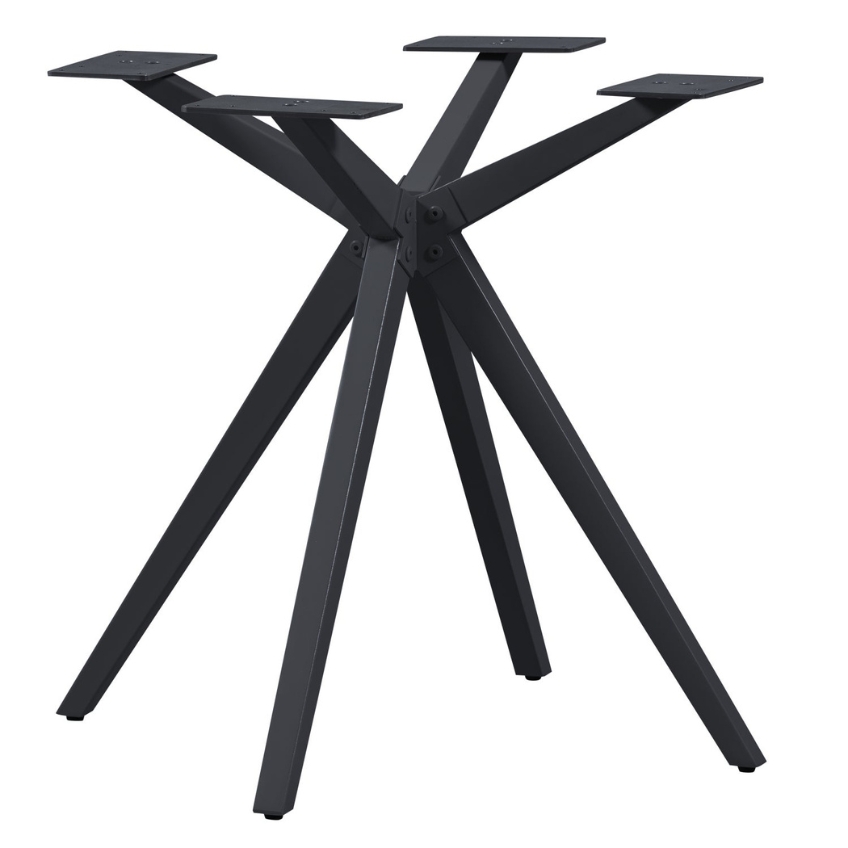 WOOOD Kovová stolová podnož Holland 80 x 80 cm