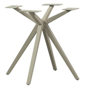 WOOOD Kovová stolová podnož Holland 80 x 80 cm