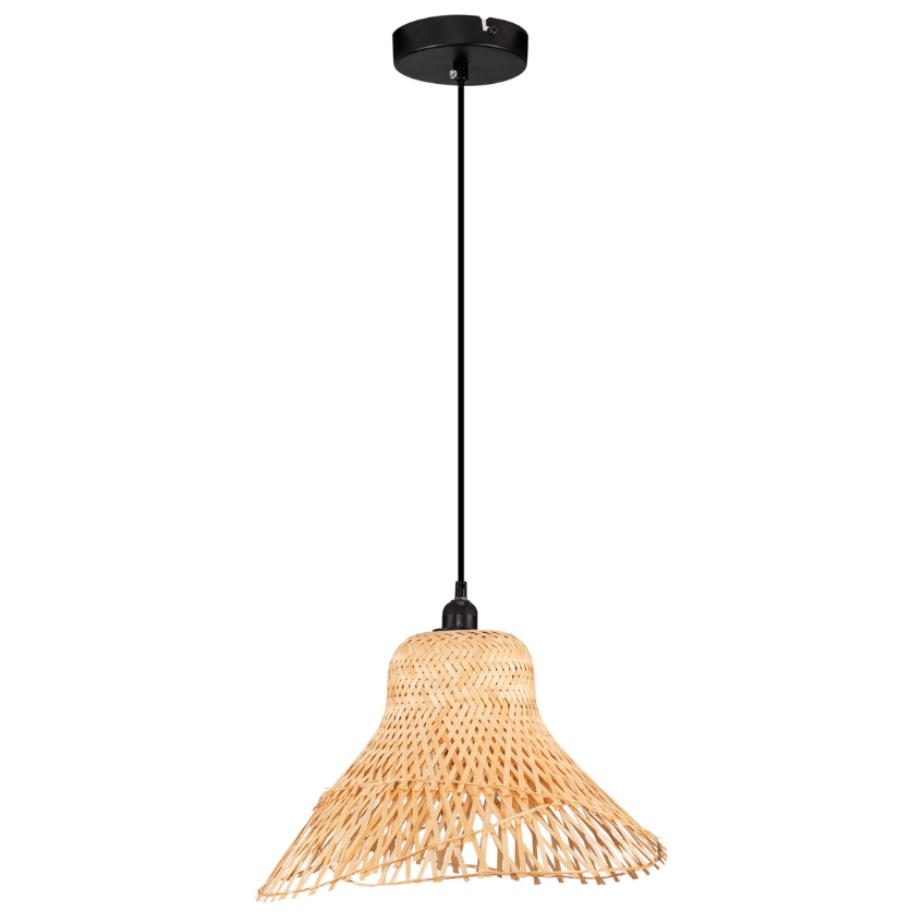 Nova Luce Ratanové závěsné světlo Aura 45 cm