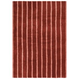 Jotex Vínově červený bavlněný koberec MIKA 170 x 240 cm