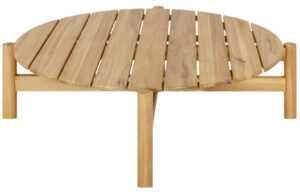 Micadoni Dřevěný zahradní stolek Majorelle 80 cm