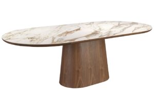 Angel Cerdá Ořechový jídelní stůl No. 1173