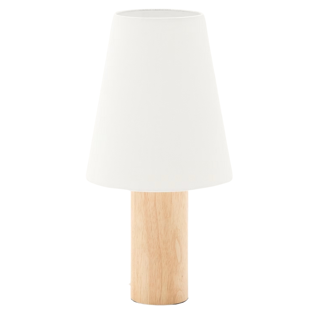 Kave Home Dřevěná stolní lampa Marga
