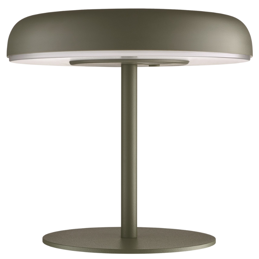 Nordlux Zelená zahradní stolní LED lampa Elmer Solar